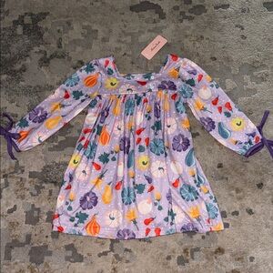 NWT Marie Nicole Fall Floral Long Sleeve Dress